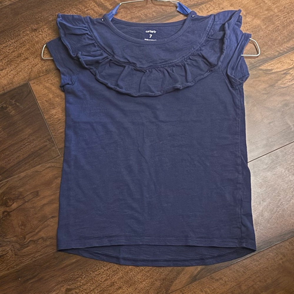 Carter’s Blouse, size 7, Indigo